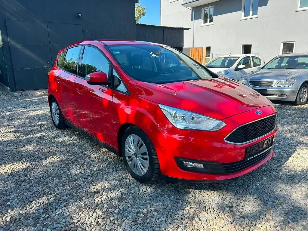 Gebraucht Ford C-MAX Trend 125 PS (91 kW) 2017 Rot Van / Kleinbus