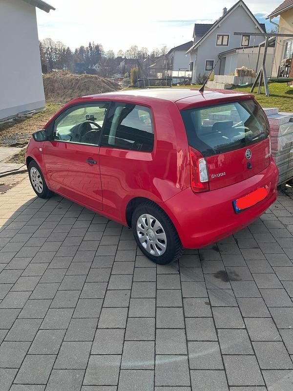 Gebraucht Skoda Citigo 60 PS (44 kW) 2013 Rot Kleinwagen