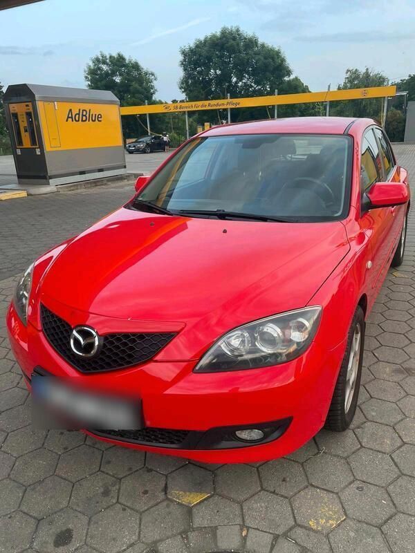Rot Gebraucht 2008 Mazda 3 Limousine | 1.700 € (Guter Preis) - Bild 1/4