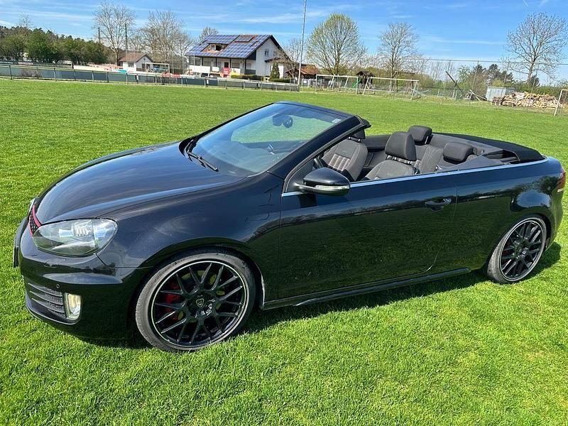 Gebraucht VW Golf Cabriolet GTI 211 PS (155 kW) 2015 Schwarz Cabrio