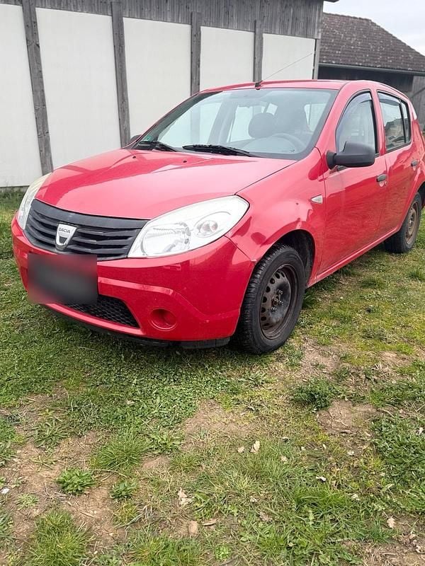 Gebraucht Dacia Sandero 75 PS (55 kW) 2009 Rot Kleinwagen