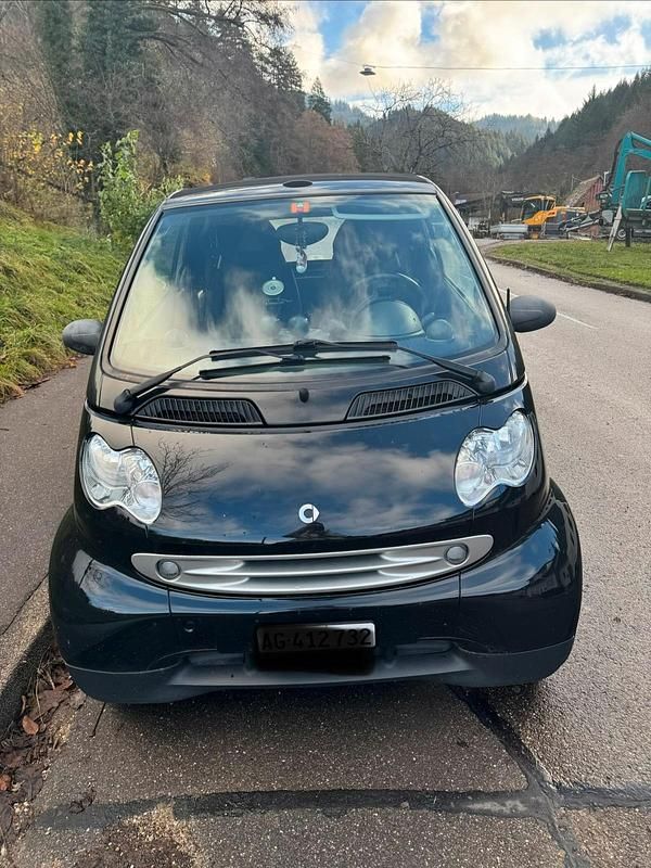 Schwarz Gebraucht 2006 Smart ForTwo Cabrio Cabrio | 999 € (Superpreis) - Bild 1/4