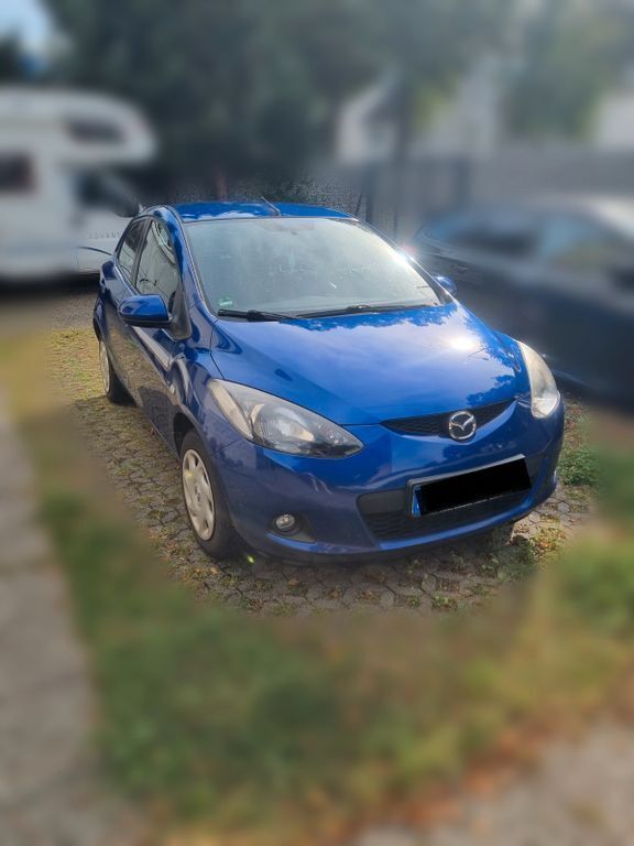 Blau Gebraucht 2008 Mazda 2 Independence Limousine | 2.299 € (Fairer Preis) - Bild 1/4