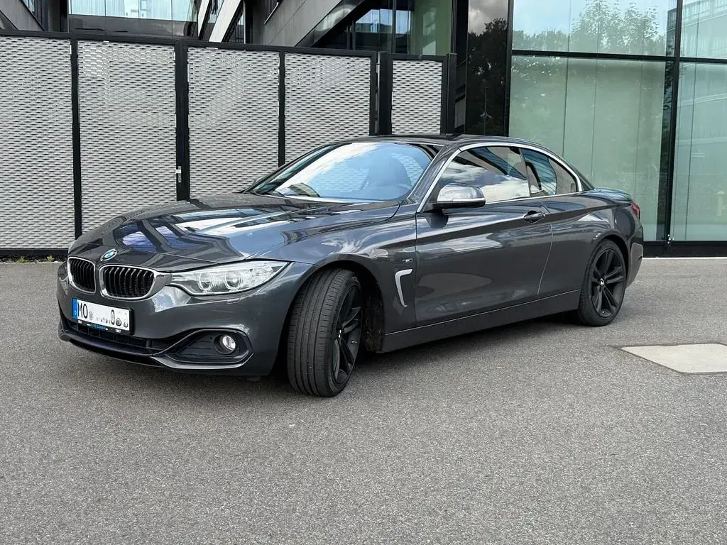 Gebraucht BMW 430 Cabriolet Sport Line 258 PS (189 kW) 2015 Grau Cabrio