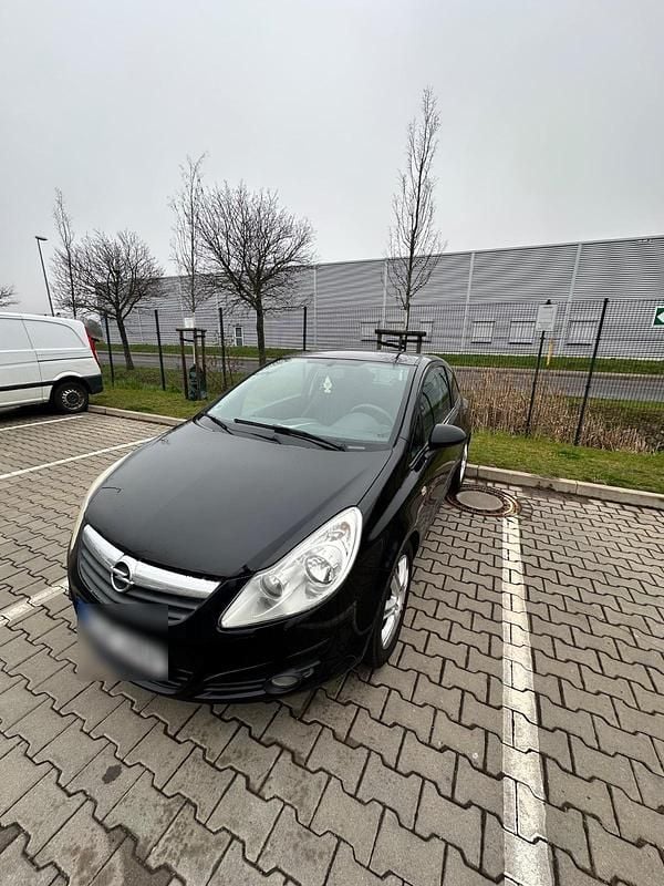 Second-hand Opel Corsa 80 CP (58 kW) 2008 Negru Hatchback