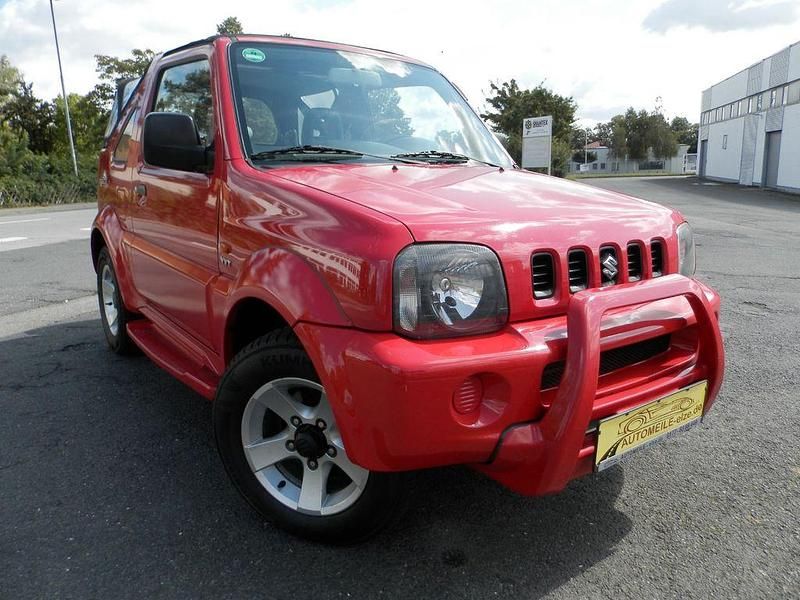 Rot Gebraucht 2005 Suzuki Jimny Club SUV | 8.990 € (Etwas zu teuer) - Bild 1/4