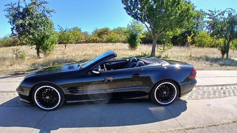 Gebraucht Mercedes SL500 306 PS (225 kW) 2002 Schwarz Cabrio