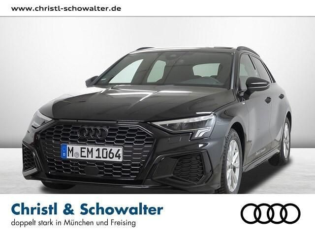 Mythosschwarz metallic Gebraucht 2024 Audi A3 S-Line | 40.912 € (Etwas zu teuer) - Bild 1/4
