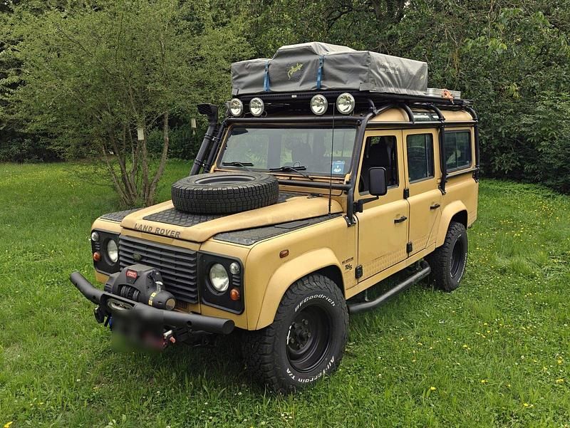 Gelb Gebraucht 2001 Land Rover Defender SUV | 24.900 € (Fairer Preis) - Bild 1/4