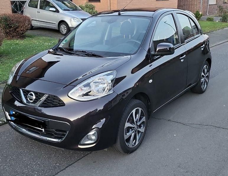 Violet Gebraucht 2014 Nissan Micra Acenta Kleinwagen | 6.800 € (Fairer Preis) - Bild 1/4