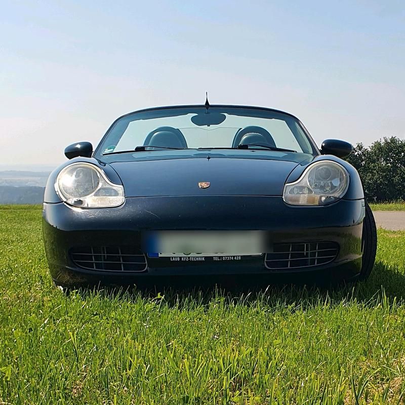 Schwarz Gebraucht 2000 Porsche 986 Boxster Cabrio | 15.500 € (Fairer Preis) - Bild 1/4