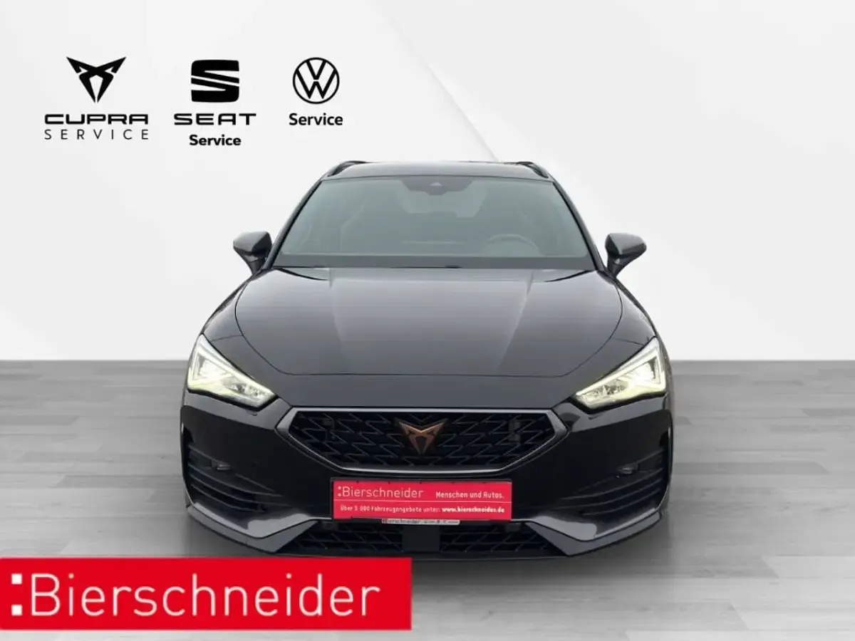 Brugt Cupra Leon VZ 300 HK (220 kW) 2024 Sort Stationcar