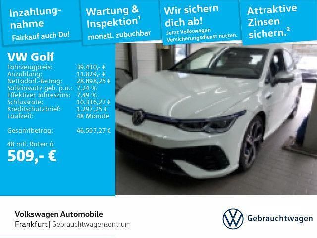 Pure white Gebraucht 2023 VW Golf VIII R Limousine | 39.430 € (Fairer Preis) - Bild 1/1