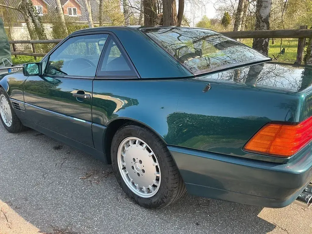 Second-hand Mercedes SL320 231 CP (169 kW) 1995 Verde Cabrio