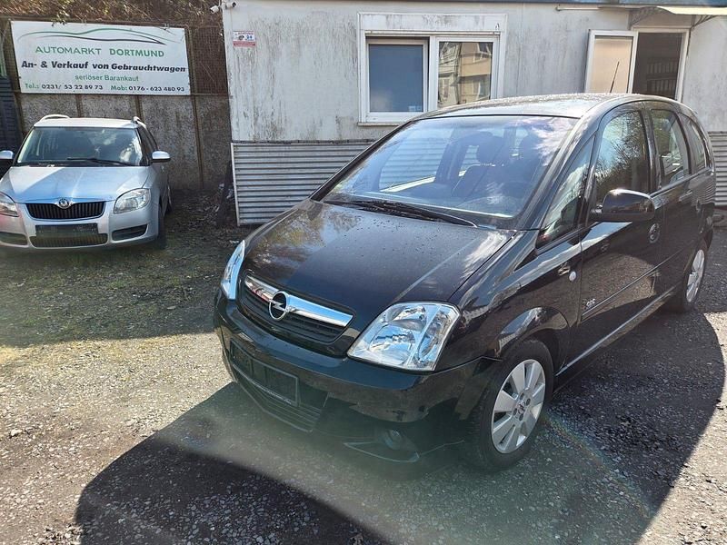 Gebraucht Opel Meriva 125 PS (91 kW) 2007 Schwarz Van / Kleinbus