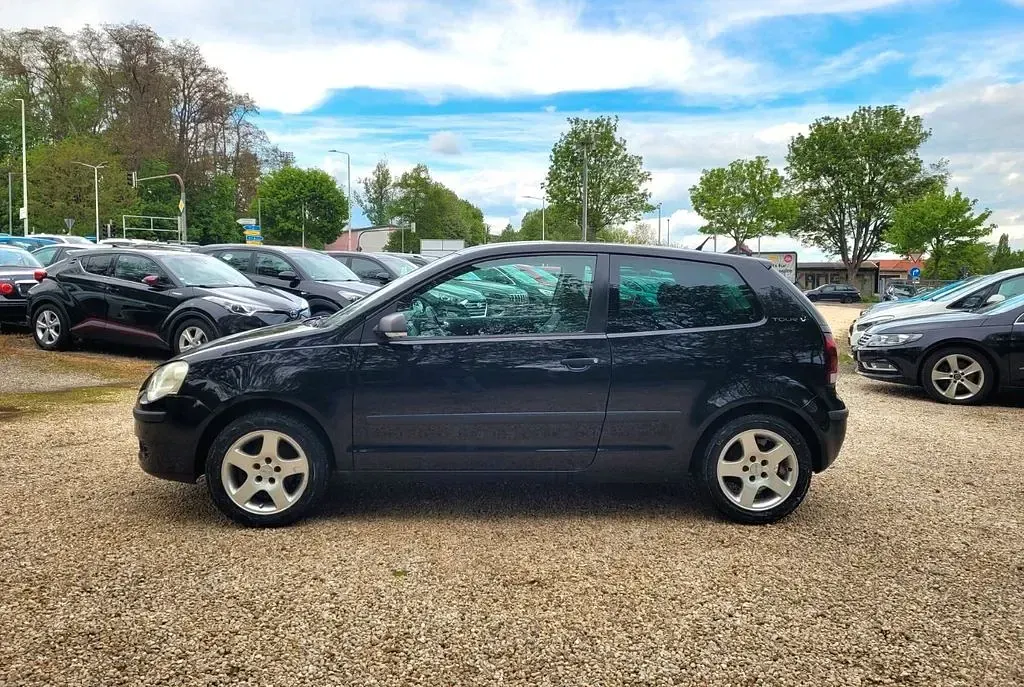 Gebraucht VW Polo 60 PS (44 kW) 2007 Schwarz Kleinwagen