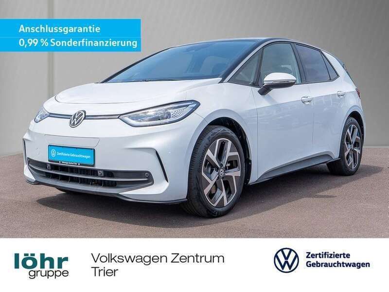 Gletscherweiß metallic Gebraucht 2023 VW ID.3 Pro Kleinwagen | 32.980 € (Teuer) - Bild 1/3