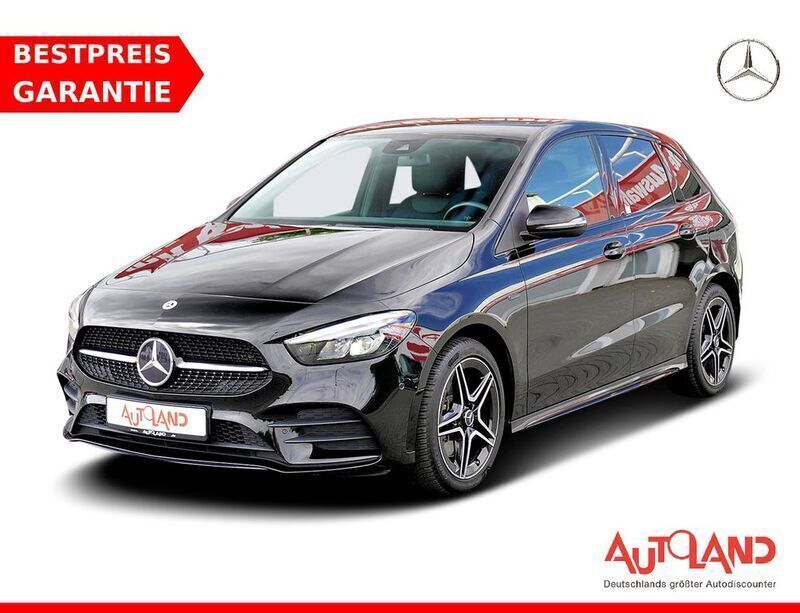 Schwarz Gebraucht 2020 Mercedes B250e AMG line Van / Kleinbus | 28.990 € (Etwas zu teuer) - Bild 1/4