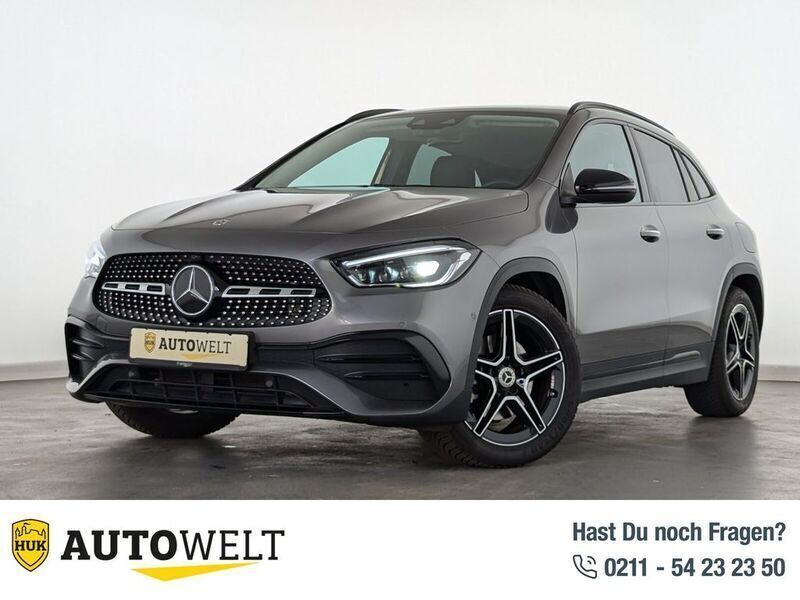 Grau Gebraucht 2022 Mercedes GLA250 AMG line SUV | 39.560 € (Fairer Preis) - Bild 1/4
