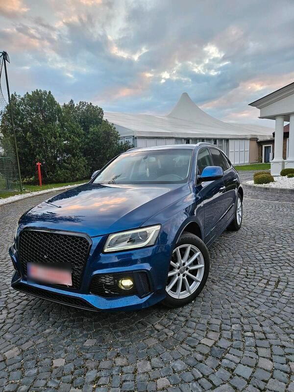 Blau Gebraucht 2017 Audi Q5 S-Line SUV | 17.000 € (Superpreis) - Bild 1/4