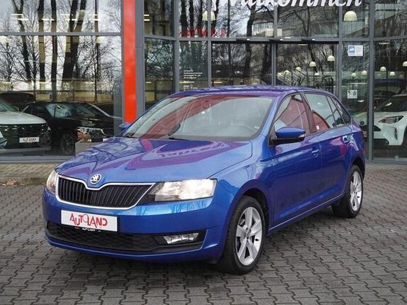 Gebraucht Skoda Rapid Cool Edition 95 PS (69 kW) 2019 Blau Kleinwagen