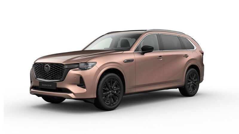 Braun Neu 2025 Mazda CX-80 Homura-Line SUV | 56.770 € (Fairer Preis) - Bild 1/4