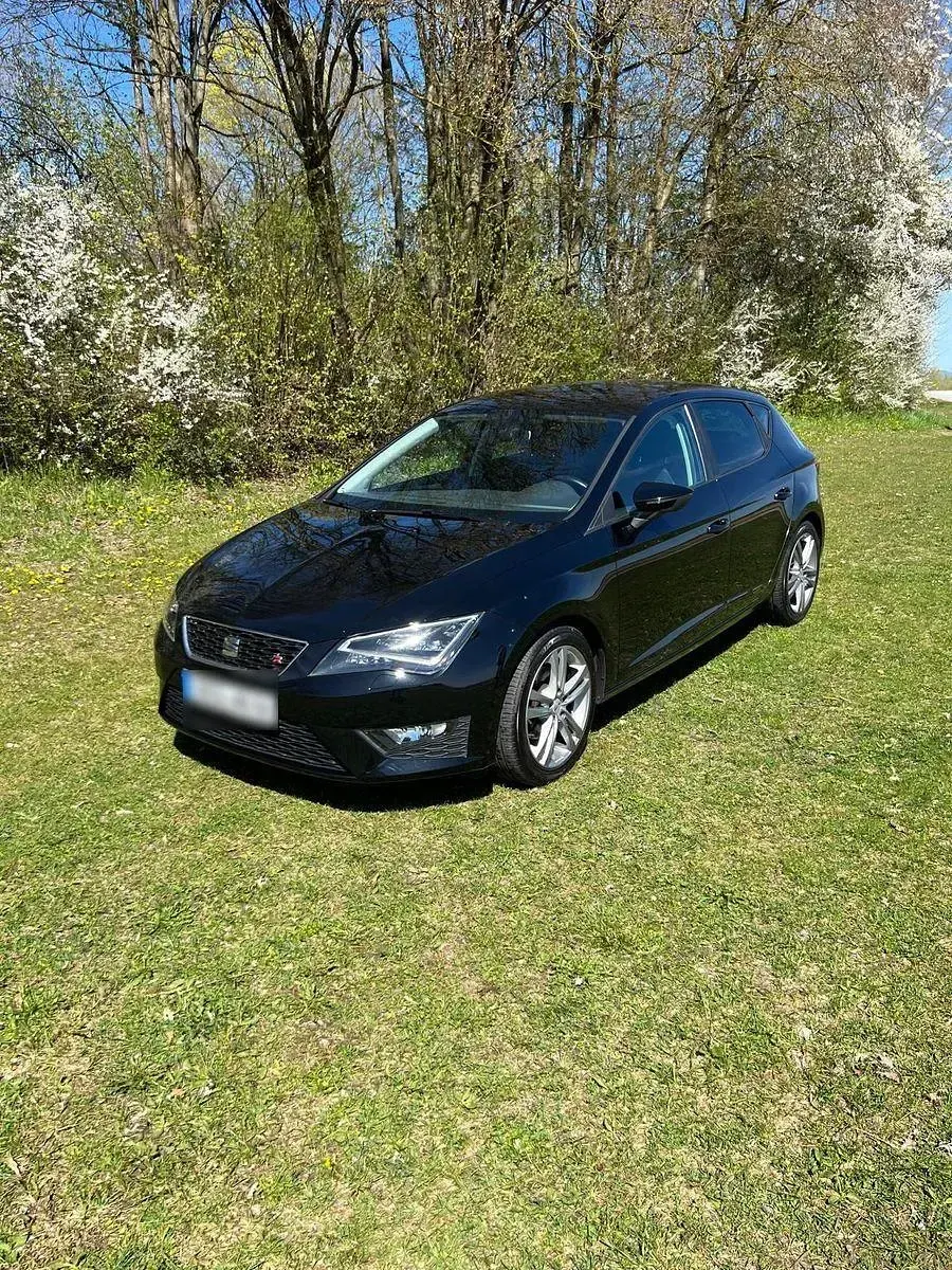 Usata Seat Leon FR 150 CV (110 kW) 2016 Nero Berlina
