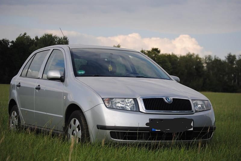 Silber Gebraucht 2003 Skoda Fabia Kleinwagen | 1.599 € (Fairer Preis) - Bild 1/4