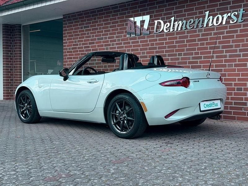 Gebraucht Mazda MX5 Exclusive-Line 131 PS (96 kW) 2015 Weiß Cabrio