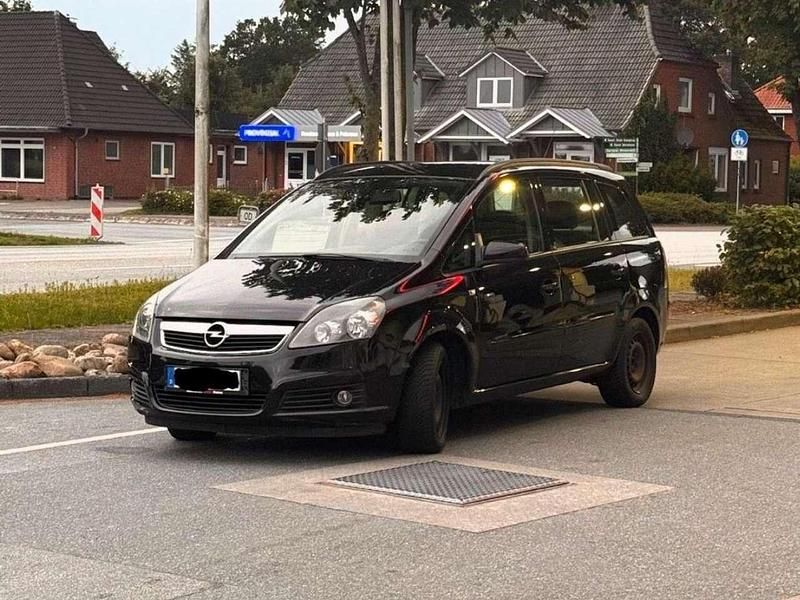 Gebraucht Opel Zafira Edition 140 PS (102 kW) 2007 Schwarz Van / Kleinbus