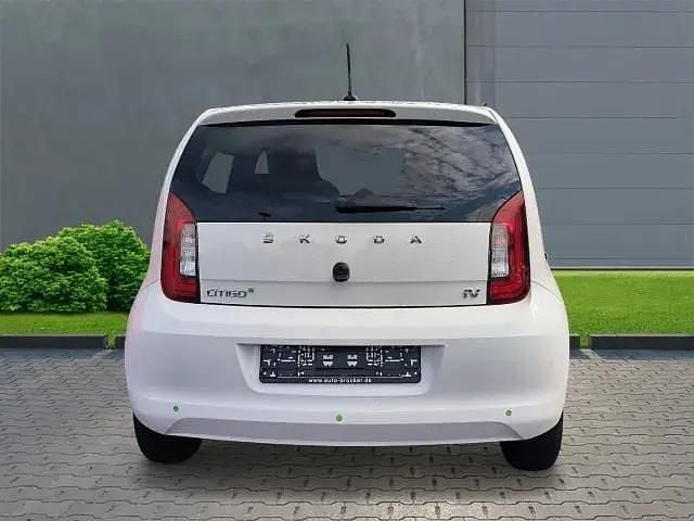 Gebraucht Skoda Citigo-e IV Ambition 61 kW (83 PS) 2020 Weiss Kleinwagen