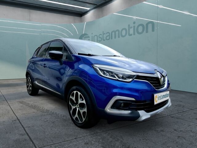Blau Gebraucht 2019 Renault Captur Intens SUV | 14.738 € (Fairer Preis) - Bild 1/2