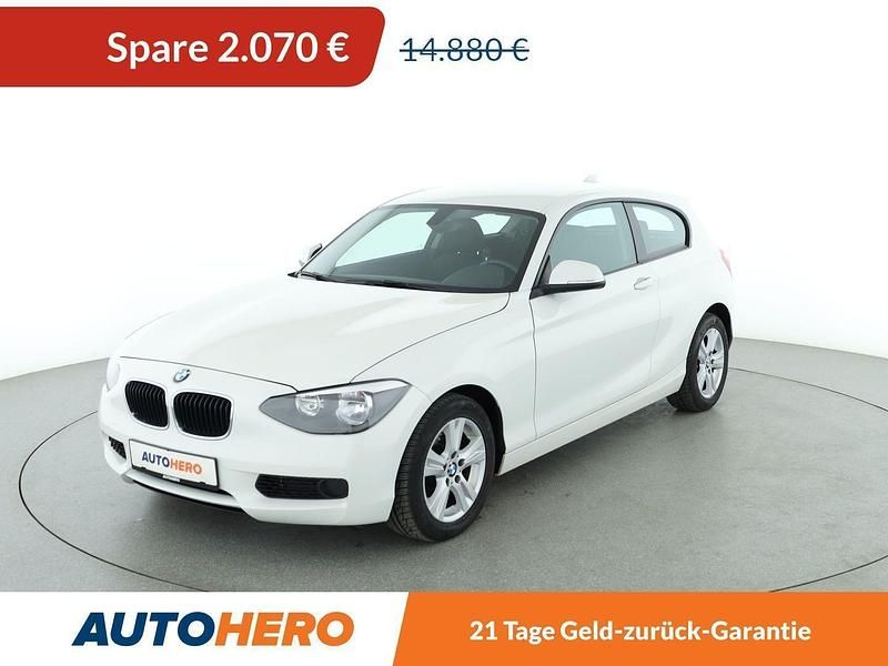 Weiß Gebraucht 2015 BMW 116 Kleinwagen | 12.810 € (Fairer Preis) - Bild 1/3