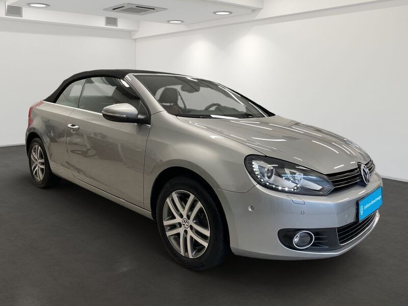 Gebraucht VW Golf Cabriolet 160 PS (117 kW) 2012 Silber Cabrio