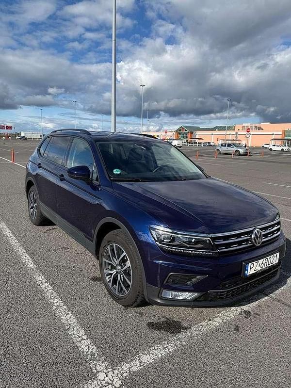 Blau Gebraucht 2021 VW Tiguan Allspace SUV | 26.500 € (Superpreis) - Bild 1/4