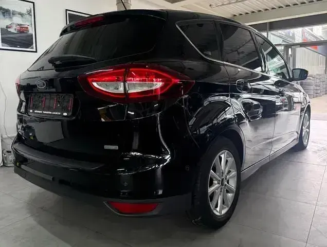 Gebraucht Ford C-MAX Titanium 125 PS (91 kW) 2016 Schwarz Van / Kleinbus
