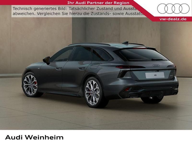 Neu Audi A6 Sport 367 PS (269 kW) 2025 Schwarz Kombi