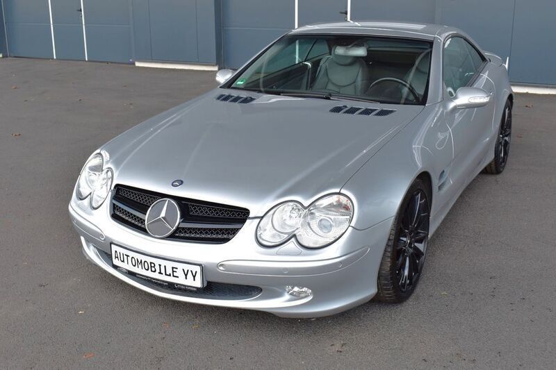 Gebraucht Mercedes SL500 306 PS (225 kW) 2002 Silber Cabrio