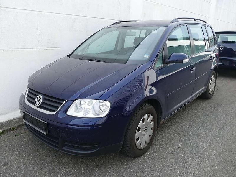 Blau Gebraucht 2004 VW Touran Van / Kleinbus | 990 € (Superpreis) - Bild 1/4