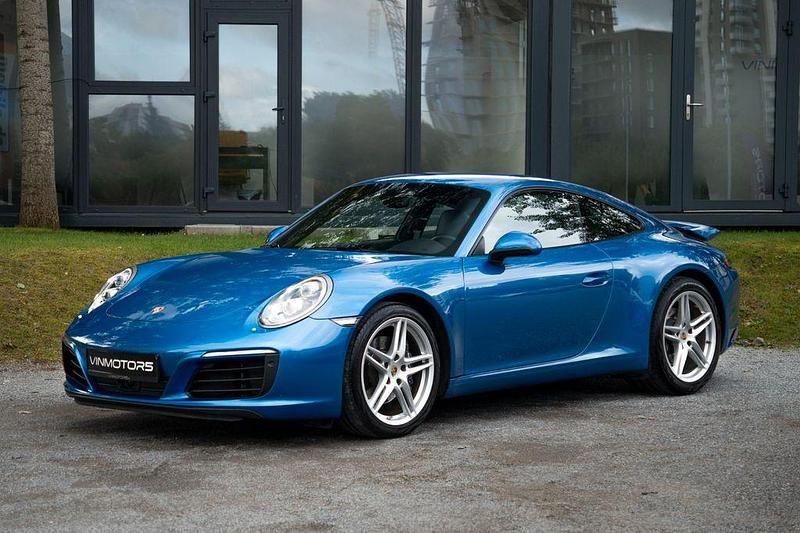 Blau Gebraucht 2018 Porsche 911 Carrera | 81.600 € - Bild 1/4