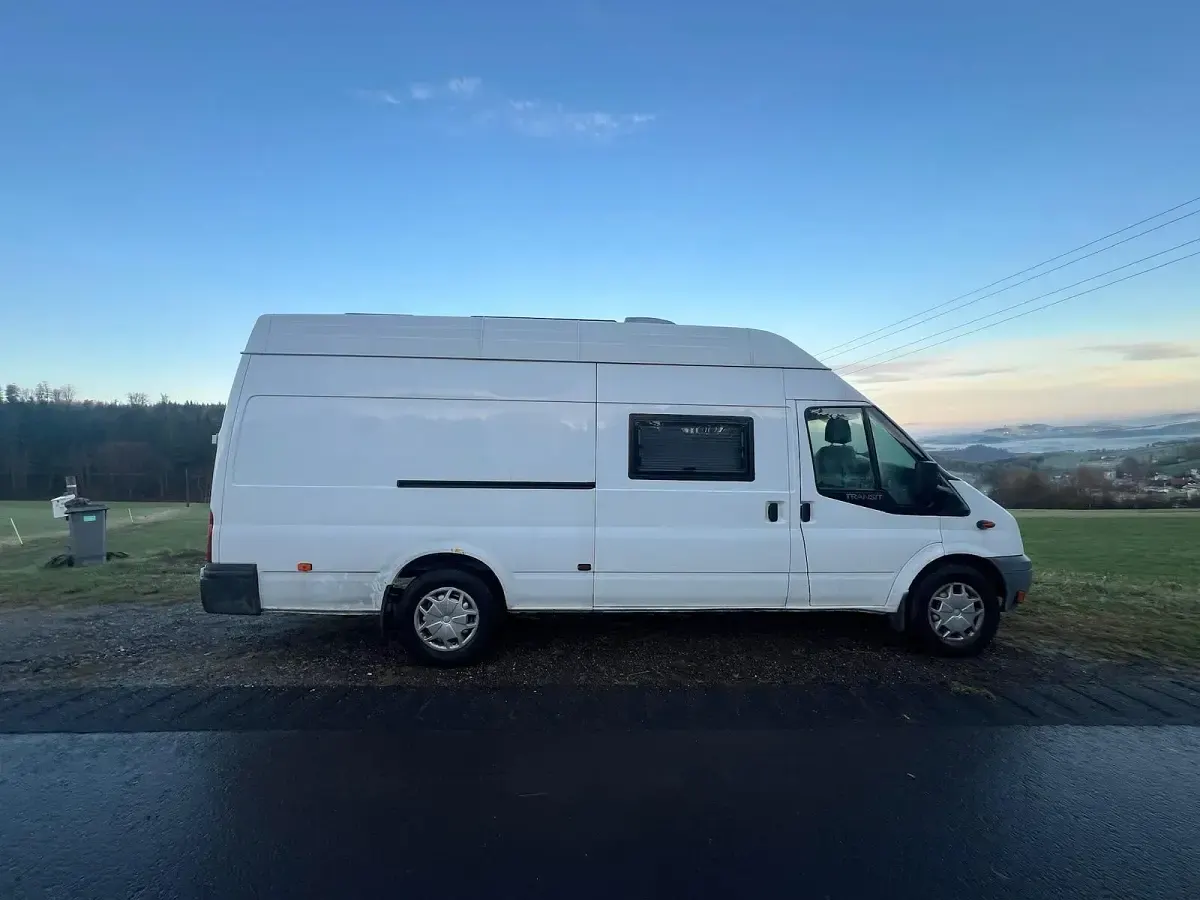 Gebraucht Ford Transit 154 PS (113 kW) 2012 Weiß Van / Kleinbus