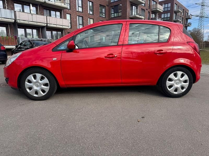 Gebraucht Opel Corsa Edition 90 PS (66 kW) 2009 Rot Kleinwagen