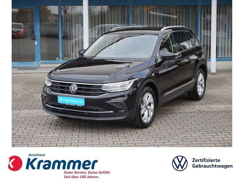 Schwarz Gebraucht 2024 VW Tiguan R SUV | 28.270 € (Superpreis) - Bild 1/4