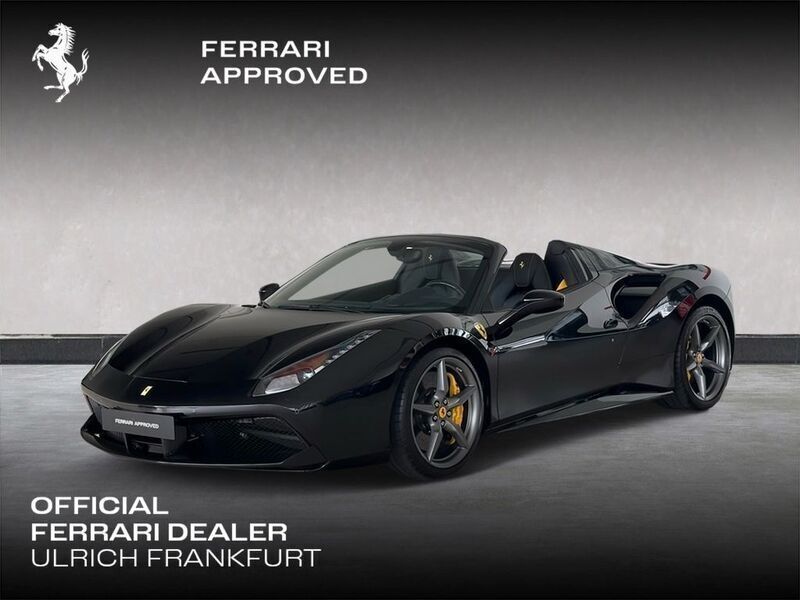 Schwarz Gebraucht 2017 Ferrari 488 Cabrio | 239.800 € (Superpreis) - Bild 1/4