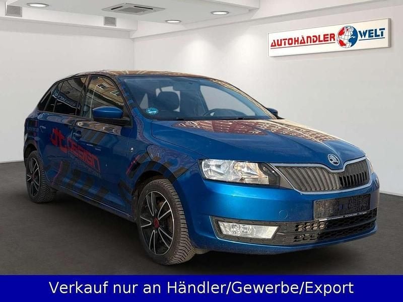 Gebraucht Skoda Rapid 90 PS (66 kW) 2015 Blau Kleinwagen
