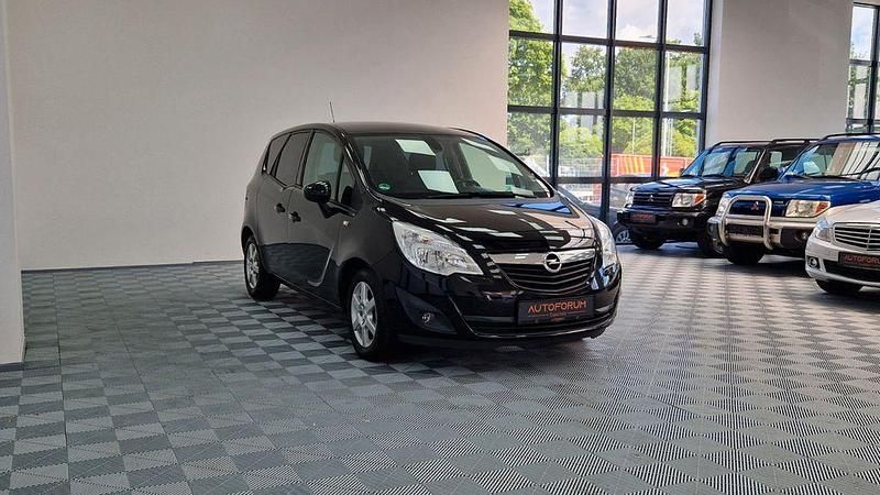 Schwarz Gebraucht 2010 Opel Meriva Edition Van / Kleinbus | 4.888 € - Bild 1/4