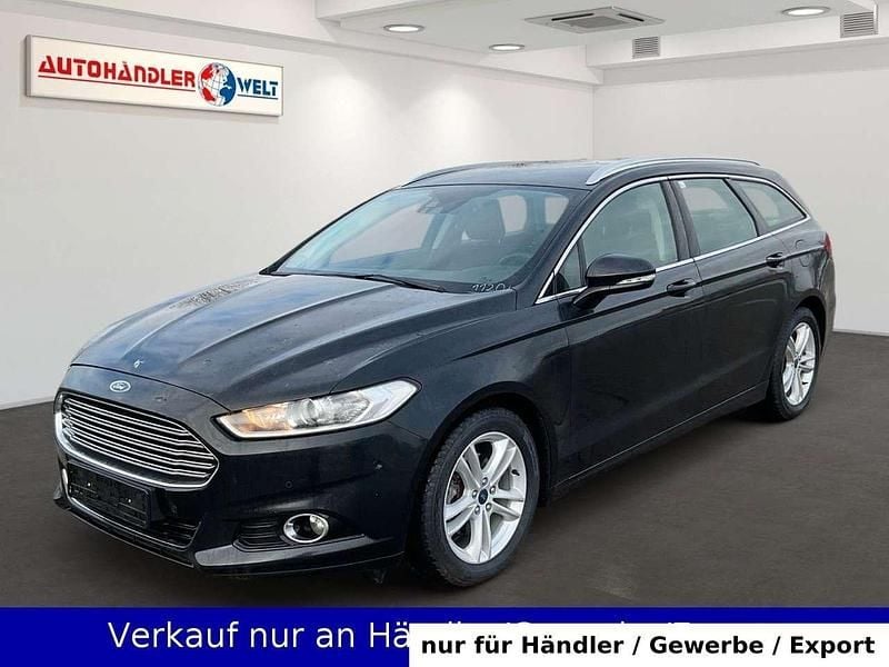 Schwarz Gebraucht 2015 Ford Mondeo Titanium Kombi | 8.499 € (Superpreis) - Bild 1/3