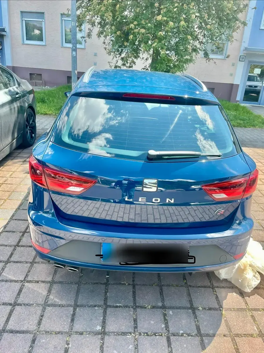 Gebraucht Seat Leon FR 150 PS (110 kW) 2017 Blau Kombi