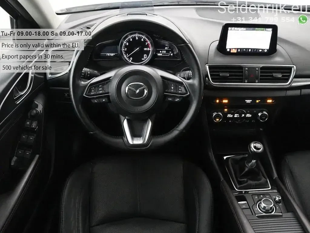 Gebraucht Mazda 3 120 PS (88 kW) 2018 Weiß Limousine