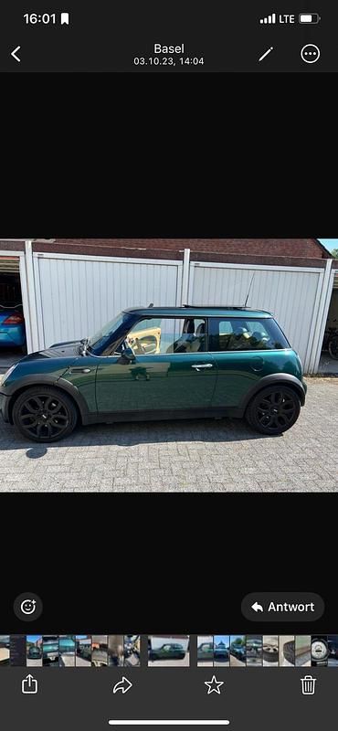 Second-hand Mini Cooper 118 CP (86 kW) 2004 Verde Hatchback